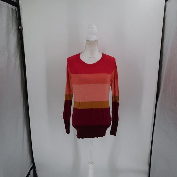 Mossimo Women's Colorful Striped Sweater Size XL - Picture 2 of 7